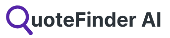 QuoteFinder AI Logo